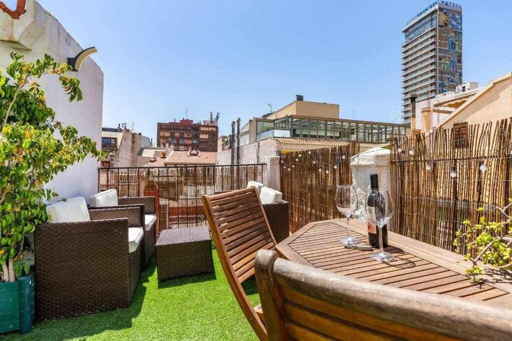 Dirdam Cascoantiguo -Roof Top -4 Min Playa Alicante Exterior foto